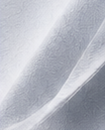 Folds of blank white paper-like fabric
