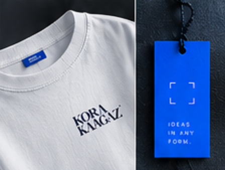Kora Kaagaz T-shirt and swing tag
